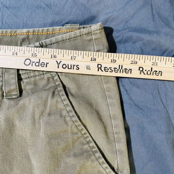 Timberland Cargo Shorts Mens 36 Khaki Military Twill Baggy Army Utility - Picture 4 of 9